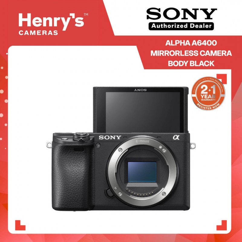 SONY ALPHA a6400 (BODY) BLACK